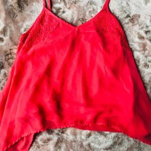 Alice Through the Looking Glass bright pink tank